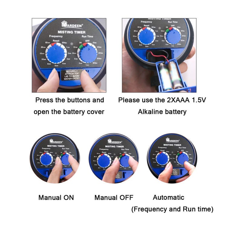 Yardeen Water Hose Timer fogging Seconds Watering Automatic Electronic Water Timer Home Garden Controller - Image 4